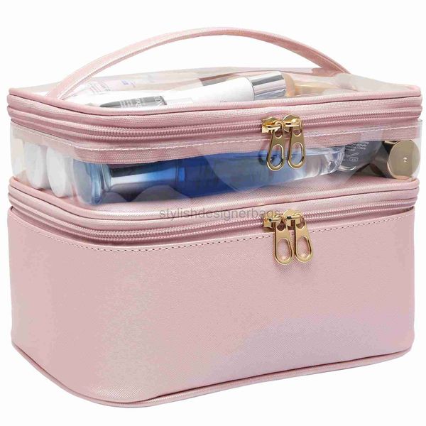 cosmetic bags cases makeup bag pu leather double layer large capacity women's wash bagstylishdesignerbags
cosmetic bags cases makeup bag pu leather double layer large capacity women's wash bagstylishdesignerbags