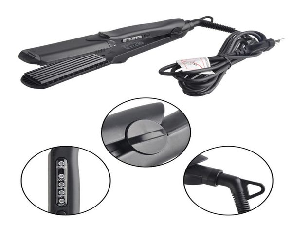 4 in 1 interchageble hair straightener 100 solid creamic straightener iron ptc fast heating hair styling tools flat iron hair 0602127028, Black
4 in 1 interchageble hair straightener 100 solid creamic straightener iron ptc fast heating hair styling tools flat iron hair 0602127028, Black