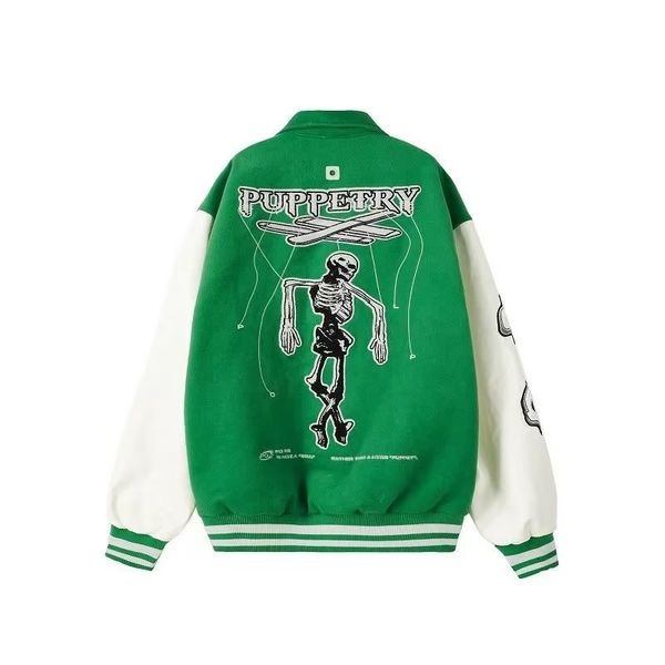 designer womens caot fashion varsity casual loose leather sleeve luxury classic letter embroiddery outerwear baseball jackets man 23fw s-2x, Black;brown
designer womens caot fashion varsity casual loose leather sleeve luxury classic letter embroiddery outerwear baseball jackets man 23fw s-2x, Black;brown