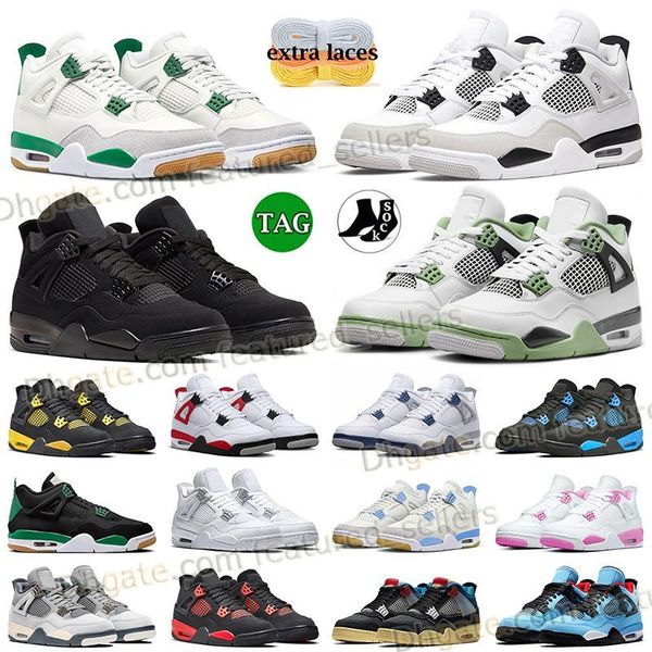 original basketball shoes jumpman 4 pine green military bladk seafoam black cat 4s men women sneaker yellow thunder red cement black canvas
original basketball shoes jumpman 4 pine green military bladk seafoam black cat 4s men women sneaker yellow thunder red cement black canvas
