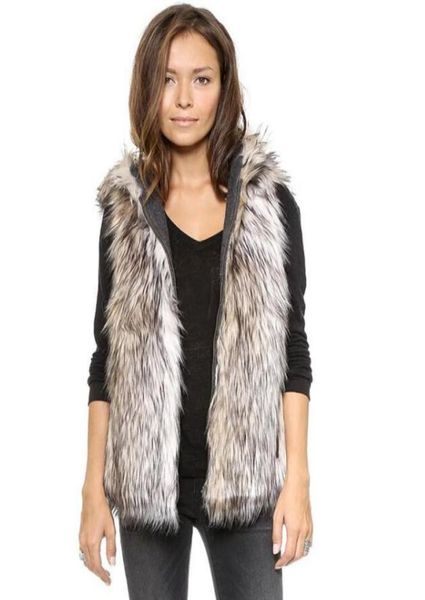 2017 spring faux fur vest femme hooded vest outwear short coat special slim ladies coats women blackwhite plus8798528, Black
2017 spring faux fur vest femme hooded vest outwear short coat special slim ladies coats women blackwhite plus8798528, Black