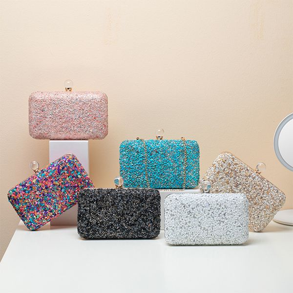 evening bags bag for women multicolor purses designer luxury handbags stone decoration ladies hand pearl hasp purple sling 230809
evening bags bag for women multicolor purses designer luxury handbags stone decoration ladies hand pearl hasp purple sling 230809