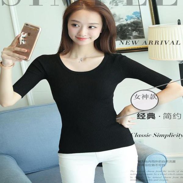 women039 knites and tees autumn sweater mid sleeve fashion lady clothes underwear 2pcspack accept mix color1070210, White
women039 knites and tees autumn sweater mid sleeve fashion lady clothes underwear 2pcspack accept mix color1070210, White