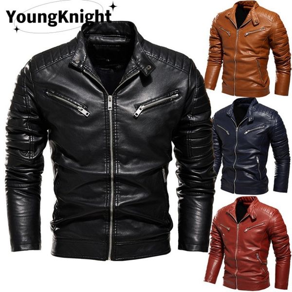 men's jackets men autumn winter overcoat plush thick locomotive froc leather clothing trend field stand collarwar youth go to work jack, Black;brown
men's jackets men autumn winter overcoat plush thick locomotive froc leather clothing trend field stand collarwar youth go to work jack, Black;brown