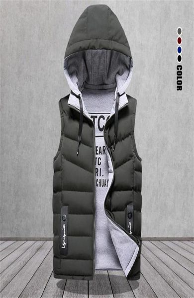 brand men039s vest winter sleeveless jackets down vest men hooded warm new casual outwear hat detachable outer vest chalecos 202654410, Black;white
brand men039s vest winter sleeveless jackets down vest men hooded warm new casual outwear hat detachable outer vest chalecos 202654410, Black;white