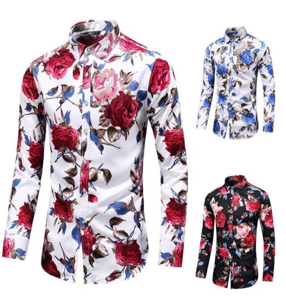 autumn fashion male shirt casual long sleeve button for men rose printed floral shirts plus size 5xl 6xl 7xl8554673, White;black
autumn fashion male shirt casual long sleeve button for men rose printed floral shirts plus size 5xl 6xl 7xl8554673, White;black