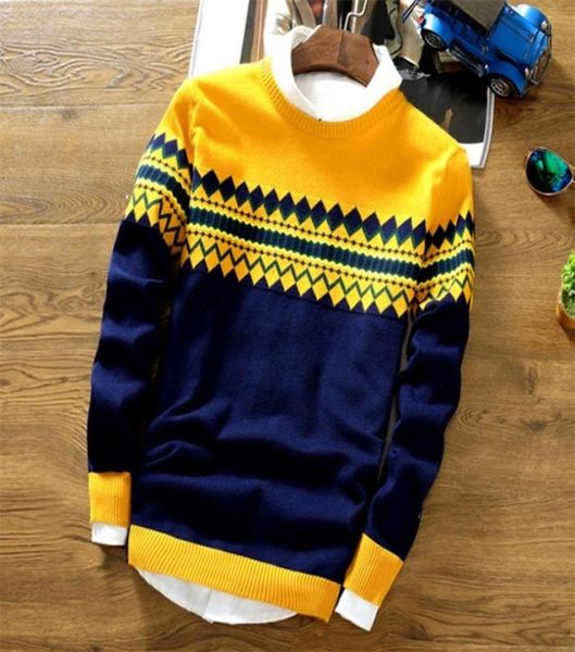 men039s sweaters mens autumn men long sleeve pullovers outwear fashion check print round neck slim fit knit 2212023555700, White;black
men039s sweaters mens autumn men long sleeve pullovers outwear fashion check print round neck slim fit knit 2212023555700, White;black