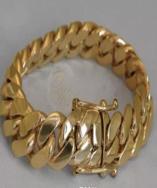 14k gold miami men039s cuban curb link bracelet 8quot heavy 997 grams 14mm3436290, Black
14k gold miami men039s cuban curb link bracelet 8quot heavy 997 grams 14mm3436290, Black