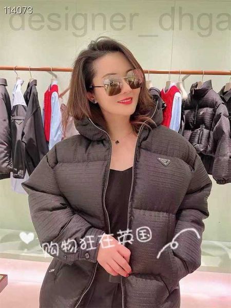 women's down & parkas designer pjia 22 autumn winter new classic triangle iron standard jacquard filling full national 90 white duck do, Black
women's down & parkas designer pjia 22 autumn winter new classic triangle iron standard jacquard filling full national 90 white duck do, Black