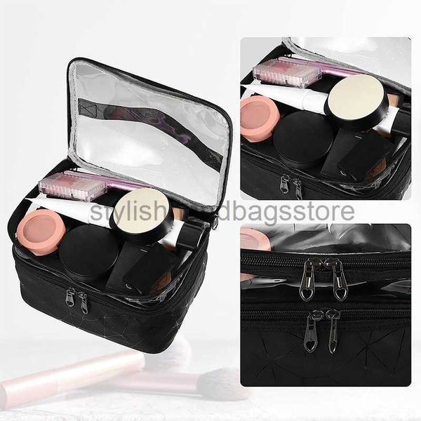 cosmetic bags cases new pu makeup bag lingge portable makeup storage bag travel wash bag pvc double layer transparent bagstylishhandbagsstor
cosmetic bags cases new pu makeup bag lingge portable makeup storage bag travel wash bag pvc double layer transparent bagstylishhandbagsstor