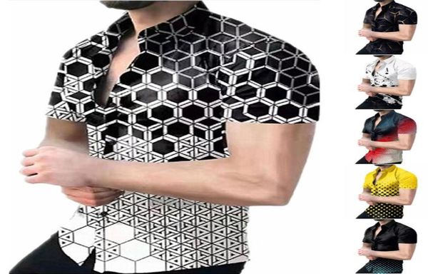 2022 summer men fashion shirts turn down collar buttoned shirt mens casual 3d digital printing short sleeve streetwear4617810, White;black
2022 summer men fashion shirts turn down collar buttoned shirt mens casual 3d digital printing short sleeve streetwear4617810, White;black