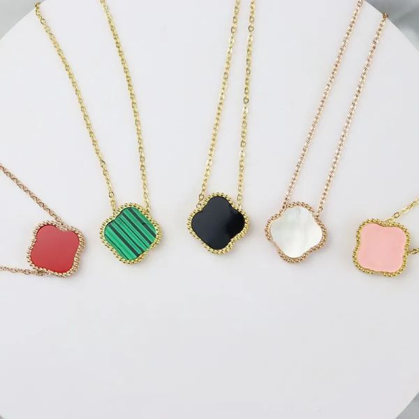 4/four leaf clover locket necklace choker chains new classic fashion pendant necklaces for women elegant highly quality designer jewelry 18k, Silver
4/four leaf clover locket necklace choker chains new classic fashion pendant necklaces for women elegant highly quality designer jewelry 18k, Silver