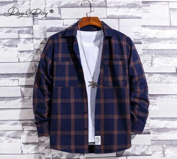 new men spring autumn casual long sleeve shirts flannel plaid cotton shirt plus size streetwear jacket male brand shirt ms0022907447, White;black
new men spring autumn casual long sleeve shirts flannel plaid cotton shirt plus size streetwear jacket male brand shirt ms0022907447, White;black