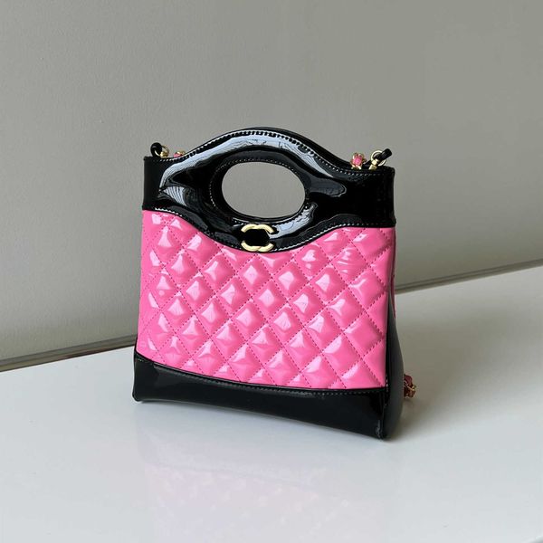 31bag luxury patent leather mini shoulder bag 7a quality designer chain bag fashion black quilted women evening dress handbag tote crossbody
31bag luxury patent leather mini shoulder bag 7a quality designer chain bag fashion black quilted women evening dress handbag tote crossbody