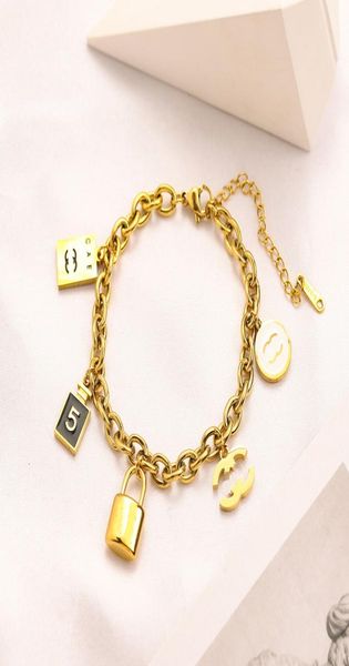 18k gold plated chain bracelets luxury brand designers letter circle lock fashion women love stainless steel bracelets wedding par2131899, Black
18k gold plated chain bracelets luxury brand designers letter circle lock fashion women love stainless steel bracelets wedding par2131899, Black
