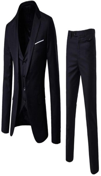 2020 men039s fashion slim suits men039s business casual groomsman threepiece suit blazers jacket pants trousers vest sets l6105350, White;black
2020 men039s fashion slim suits men039s business casual groomsman threepiece suit blazers jacket pants trousers vest sets l6105350, White;black