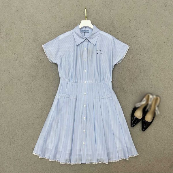 dress women designer clothing lace and lace stitching dresses size s-l short sleeves lapel girl skirt aug04, Black;gray
dress women designer clothing lace and lace stitching dresses size s-l short sleeves lapel girl skirt aug04, Black;gray