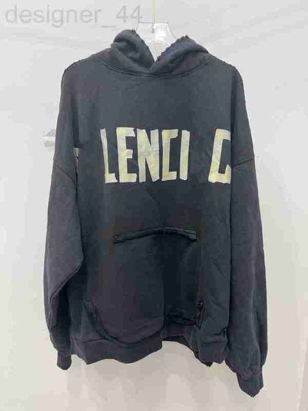 women's hoodies & sweatshirts designer 2023 autumn/winter new paris b family chest emblem paper letter water wash spray dyed men's, Black
women's hoodies & sweatshirts designer 2023 autumn/winter new paris b family chest emblem paper letter water wash spray dyed men's, Black