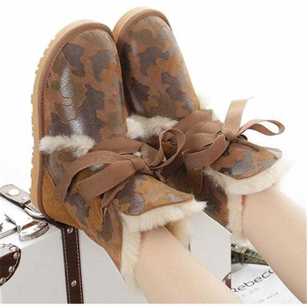 boots camouflage 100% real fur classic mujer botas waterproof genuine sheepskin leather snow boots winter shoes for women, Black
boots camouflage 100% real fur classic mujer botas waterproof genuine sheepskin leather snow boots winter shoes for women, Black