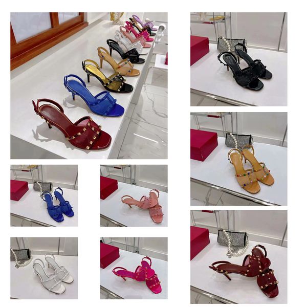 designer sandals lady new summer high heel wedding shoes rivets sandals luxury brand female party runway shoes summer pumps 9 styles geometr, Black
designer sandals lady new summer high heel wedding shoes rivets sandals luxury brand female party runway shoes summer pumps 9 styles geometr, Black