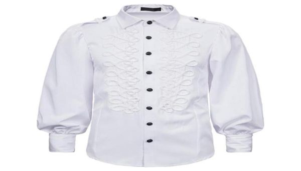 men039s vintage shirt steampunk victorian solid retro evening party blouse long sleeve streetwear shirt chemise ho6942103, White;black
men039s vintage shirt steampunk victorian solid retro evening party blouse long sleeve streetwear shirt chemise ho6942103, White;black