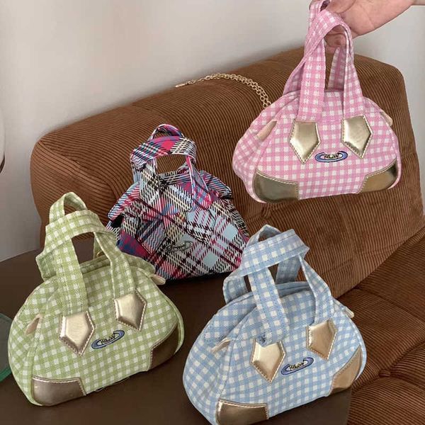 fashion embroidered plaid bowling bag women s handbag vivi shoulder bags lady designer canvas pink messenger bag mini tote 230805
fashion embroidered plaid bowling bag women s handbag vivi shoulder bags lady designer canvas pink messenger bag mini tote 230805