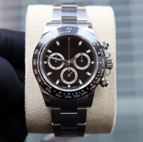 luxury watches men wristwatches stainless steel black dial 116500ln automatic movement work sports mens watch, Slivery;brown
luxury watches men wristwatches stainless steel black dial 116500ln automatic movement work sports mens watch, Slivery;brown