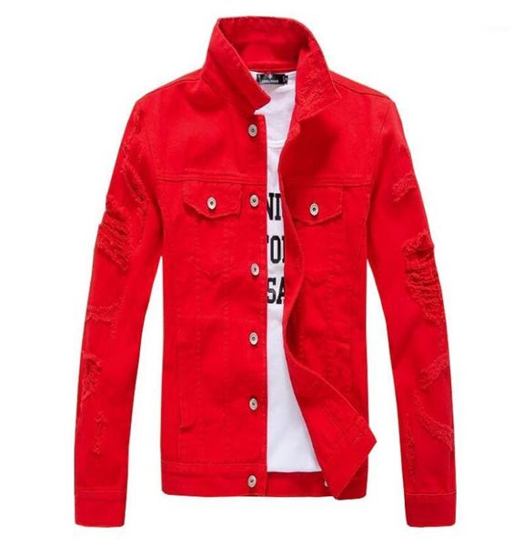 2017 hip hop mens denim jacket broken ripped jean jacket men urban clothes y201919968698, Black;brown
2017 hip hop mens denim jacket broken ripped jean jacket men urban clothes y201919968698, Black;brown