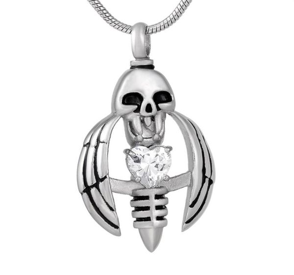 new z793 silver hold crsytal wing skeleton stainless steel memorial urn necklace for ashes mens keepsake cremation jewelry pen5443038
new z793 silver hold crsytal wing skeleton stainless steel memorial urn necklace for ashes mens keepsake cremation jewelry pen5443038