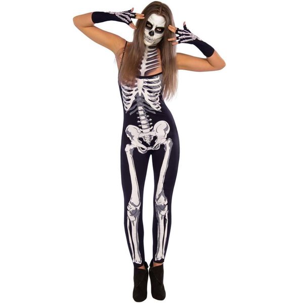 2018 halloween jumpsuit women party cosplay skeleton playsuit skull printed strappy bodysuits overalls zombie costume black6860648, Black;white
2018 halloween jumpsuit women party cosplay skeleton playsuit skull printed strappy bodysuits overalls zombie costume black6860648, Black;white