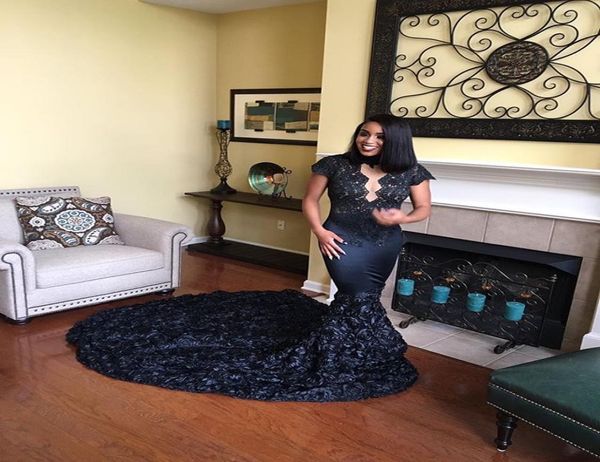 dubai black luxury mermaid prom dresses long deep v neck lace applique cap sleeves handmade flowers party evening gowns vestidos d4355928
dubai black luxury mermaid prom dresses long deep v neck lace applique cap sleeves handmade flowers party evening gowns vestidos d4355928