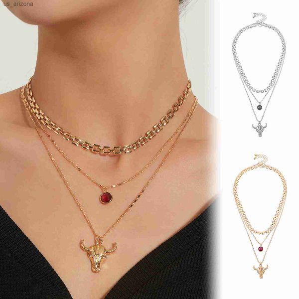 stainless steel national style indian cow head pendant necklace for women girls oxs horn chain fashion vintage jewelry party l230620, Silver
stainless steel national style indian cow head pendant necklace for women girls oxs horn chain fashion vintage jewelry party l230620, Silver