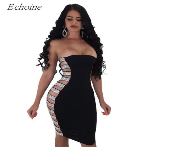 echoine side sequins straps hollow out bodycon club dress strapless bandage midi night club party dresses fashion outfits6234698, White;black
echoine side sequins straps hollow out bodycon club dress strapless bandage midi night club party dresses fashion outfits6234698, White;black