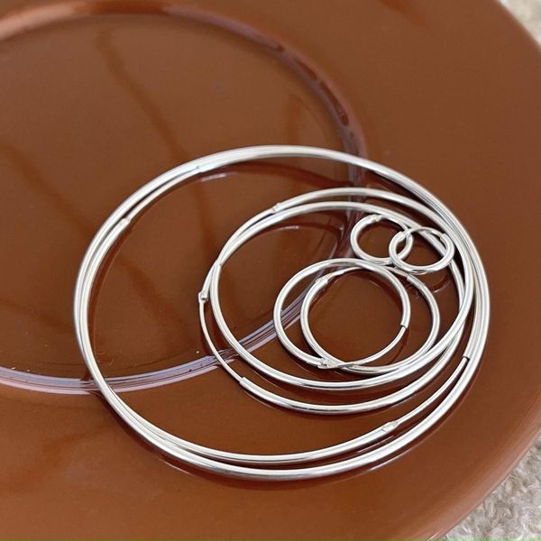 925 sterling silver hoop earrings white gold plated big hoop earring set for women valentine's day gift jewelry, Golden;silver
925 sterling silver hoop earrings white gold plated big hoop earring set for women valentine's day gift jewelry, Golden;silver