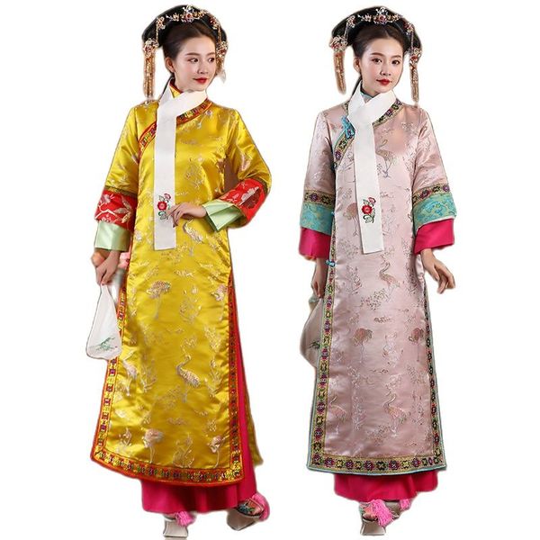 tv movie stage wear chinese ancient women costume queen cosplay clothing fairy qing dynasty princess gown performance dress, Black;red
tv movie stage wear chinese ancient women costume queen cosplay clothing fairy qing dynasty princess gown performance dress, Black;red