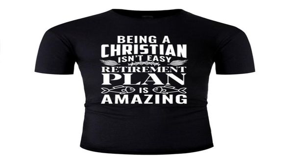 fashion being a christian isn039t easy retirement plan tshirt for men natural women t shirts o neck homme7868356, White;black
fashion being a christian isn039t easy retirement plan tshirt for men natural women t shirts o neck homme7868356, White;black