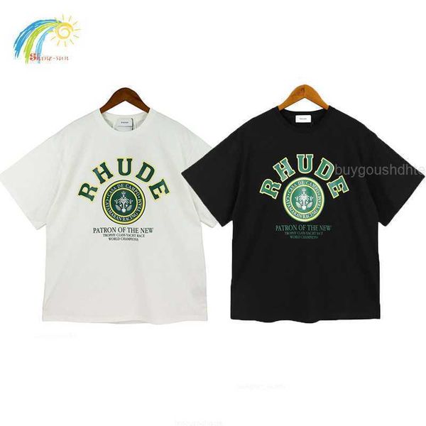 green letter printing black white spring summer men woman 1 1 short sleeve rhude t-shirt loose casual fashion cotton tees, White;black
green letter printing black white spring summer men woman 1 1 short sleeve rhude t-shirt loose casual fashion cotton tees, White;black