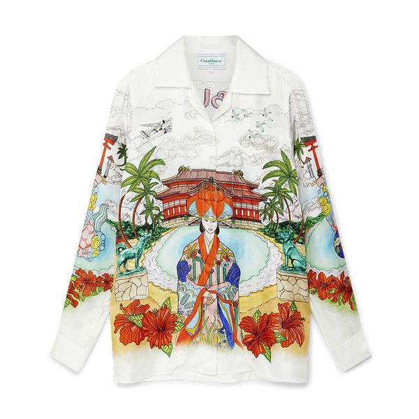 casablanca mens shirt portrait flower silk couple hawaiian long sleeve shirt casablanc, White;black
casablanca mens shirt portrait flower silk couple hawaiian long sleeve shirt casablanc, White;black