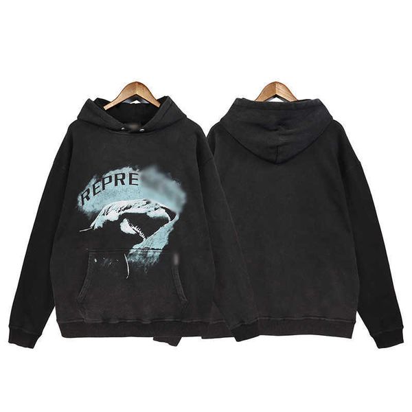 representative new shark hooded wash worn sweater men's fashion high street loose casual hoodie, Black
representative new shark hooded wash worn sweater men's fashion high street loose casual hoodie, Black