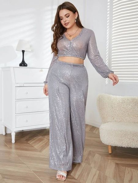 women's pants s d plus high waist sequin wide leg pantalones de mujer 230808, Black;white
women's pants s d plus high waist sequin wide leg pantalones de mujer 230808, Black;white