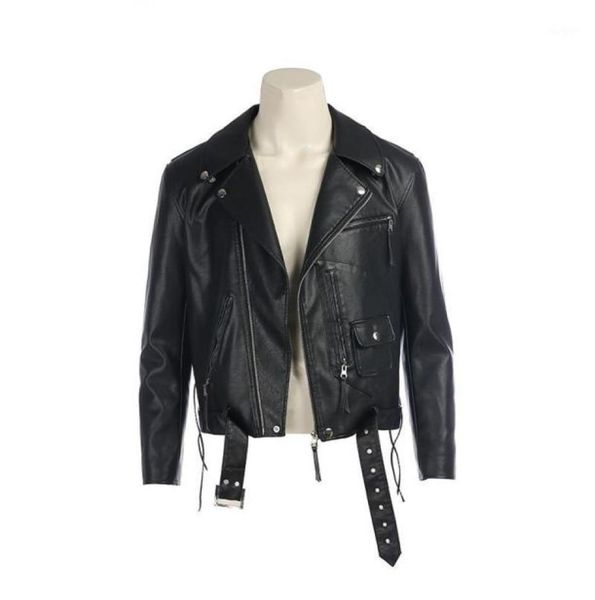 movie terminator 2 t800 cosplay costumes terminator jackets black pu leather jacket motorcycle coat fot men clothing12378446, Black;brown
movie terminator 2 t800 cosplay costumes terminator jackets black pu leather jacket motorcycle coat fot men clothing12378446, Black;brown