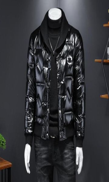 handsome plus size casual mens suit collar down jacket winter 2022 trend short shiny lapels lightweight 701533, Black
handsome plus size casual mens suit collar down jacket winter 2022 trend short shiny lapels lightweight 701533, Black