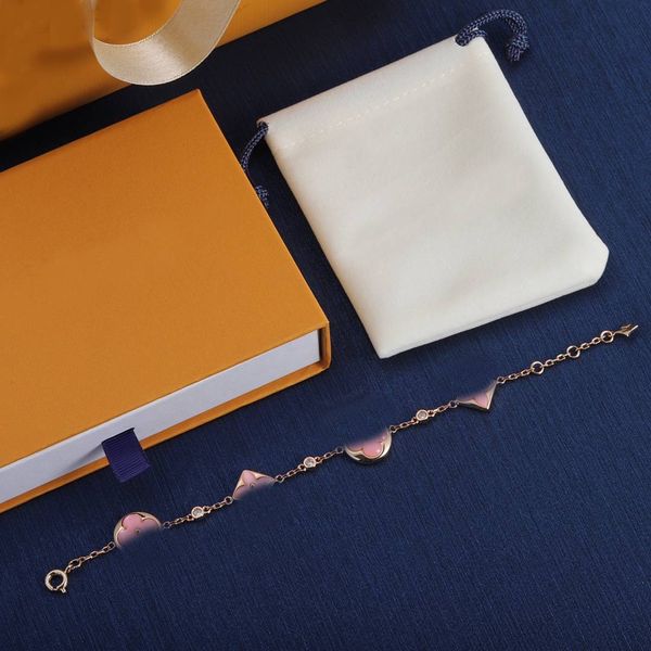 fashion women gold bracelet designer flower letter bangle women pink style high-grade mother of pearl gold plated stainless steel wedding je, Black
fashion women gold bracelet designer flower letter bangle women pink style high-grade mother of pearl gold plated stainless steel wedding je, Black