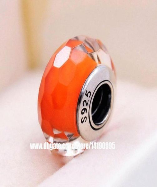 2pcs s925 sterling silver threaded orange faceted murano glass beads fit p style charm jewelry bracelets & necklaces4669510, Crystal
2pcs s925 sterling silver threaded orange faceted murano glass beads fit p style charm jewelry bracelets & necklaces4669510, Crystal