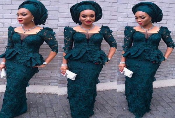 dark green full lace prom dresses half long sleeve sheath floor length evening dresses sheer neck peplum aso ebi formal party gown1424084, Black
dark green full lace prom dresses half long sleeve sheath floor length evening dresses sheer neck peplum aso ebi formal party gown1424084, Black