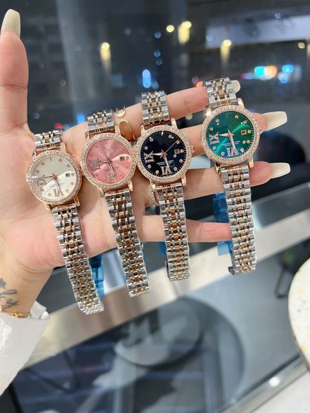 2023 fashion exquisite diamond face 32mm women's watch simple fashion watch exquisite socialite temperament watch, Slivery;golden
2023 fashion exquisite diamond face 32mm women's watch simple fashion watch exquisite socialite temperament watch, Slivery;golden
