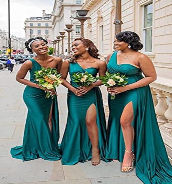 2023 split side mermaid bridesmaid dresses blush pink african one shoulder wedding guest gowns junior maid of honor dress rib8567465, White;pink
2023 split side mermaid bridesmaid dresses blush pink african one shoulder wedding guest gowns junior maid of honor dress rib8567465, White;pink