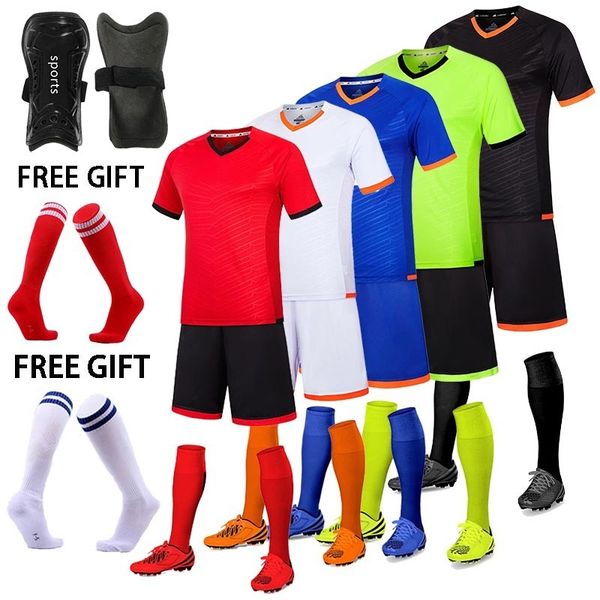 men's tracksuits survetement football children football jerseys set boys and women football training uniforms socksshin pad 230808, Gray
men's tracksuits survetement football children football jerseys set boys and women football training uniforms socksshin pad 230808, Gray