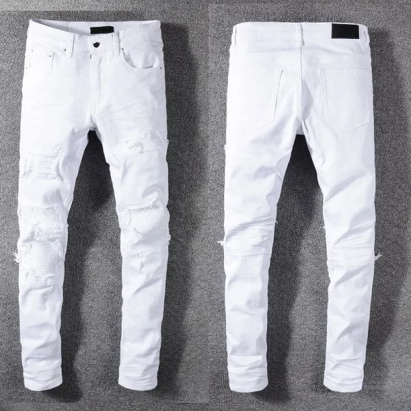 mens distress jeans ripped skinny white designer classic biker denim tassel for man stretch relaxed fit vintage straight leg long mid zipper, Blue
mens distress jeans ripped skinny white designer classic biker denim tassel for man stretch relaxed fit vintage straight leg long mid zipper, Blue