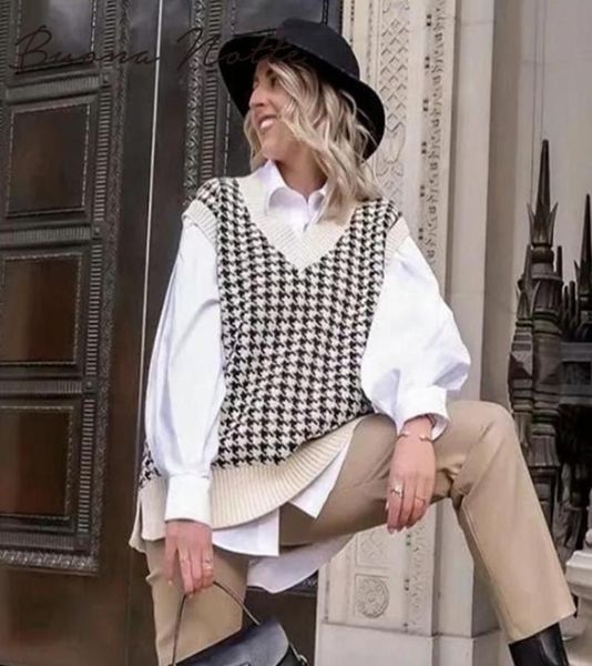 women039s vests 2021 women houndstooth vest sweater casual v neck sleeveless autumn winter jumper knitted korean style pullover7461715, Black;white
women039s vests 2021 women houndstooth vest sweater casual v neck sleeveless autumn winter jumper knitted korean style pullover7461715, Black;white